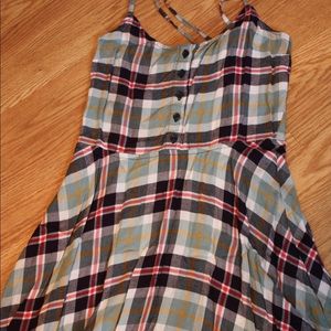 *SOLD*Plaid Summer Dress